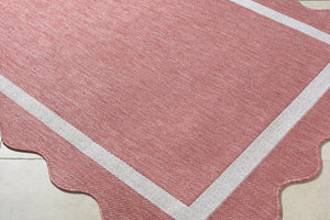 Livabliss Miami Beach Coastal Traditional Polypropylene Rug for Entryways and Outdoor Patios Rose, Cream 2'4" x 3'9" MBH2324-2745