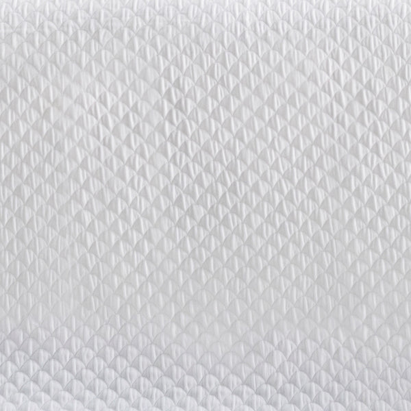 Surya Melbourne Coastal-inspired Bedding Swatch - 20"H X 26"W Cotton-polyester Blend For Beachy Decor White Cotton,Polyester,Cotton,Polyester Mbn1000-sw