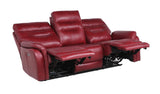 Steve Silver Fortuna Recliner Sofa Wine FT850SW