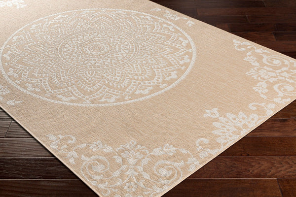Livabliss Malibu Flatweave Area Rug Traditional Pattern Machine Woven Polypropylene Living Room MBU2304-71010