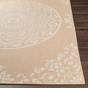 Livabliss Malibu Flatweave Area Rug Traditional Pattern Machine Woven Polypropylene Living Room MBU2304-71010