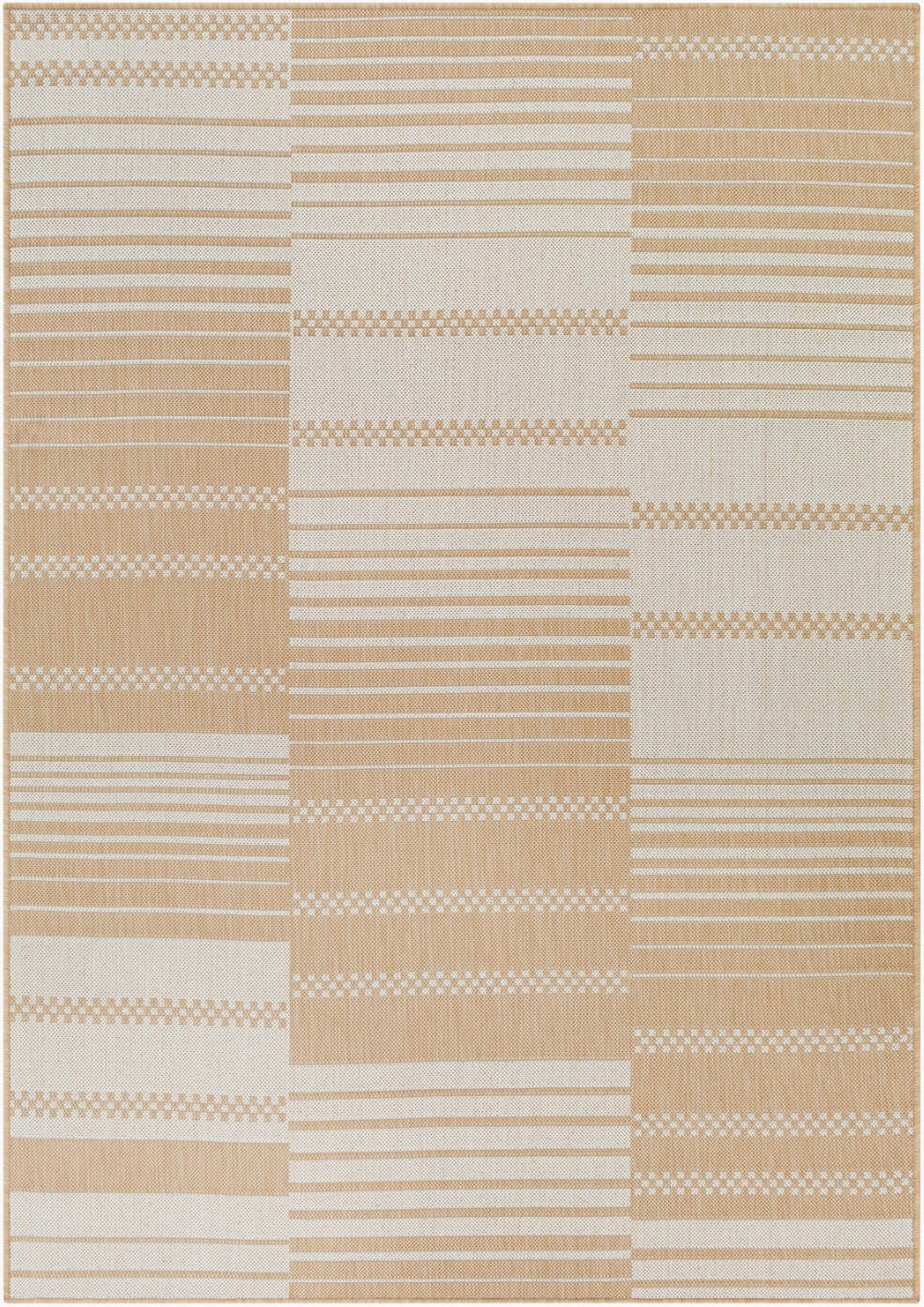 Livabliss Malibu Flatweave Polypropylene Outdoor Rug Weatherproof Patio Deck Low Profile MBU2306-71010