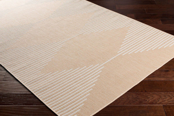 Livabliss Malibu Flatweave Area Rug Coastal Polypropylene Indoor Outdoor Low Profile Design MBU2318-71010