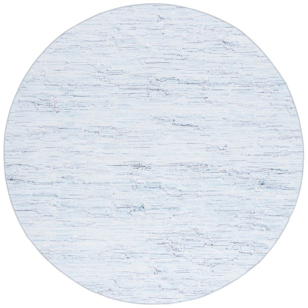 Safavieh Malibu 914 MBU914 Power Loomed Transitional Rug Grey / Turquoise MBU914F-9