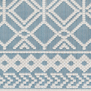 Livabliss Montego Bay Flatweave Polypropylene Indoor Outdoor Rug for Patio or Living Room MBY2315-679
