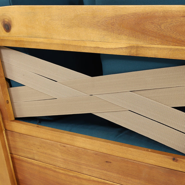 English Elm Christopher Knight Home® - Expandable Daybed With Cushions – Versatile Acacia Wood Outdoor Sofa, Water-Resistant & Stylish 69489.00DT