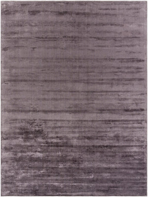 Surya Malcolm 2' X 3' Handmade Tencel Rug - Exquisite Hand-loomed Design For Elegant Home Décor Charcoal Tencel Mcc2304-23