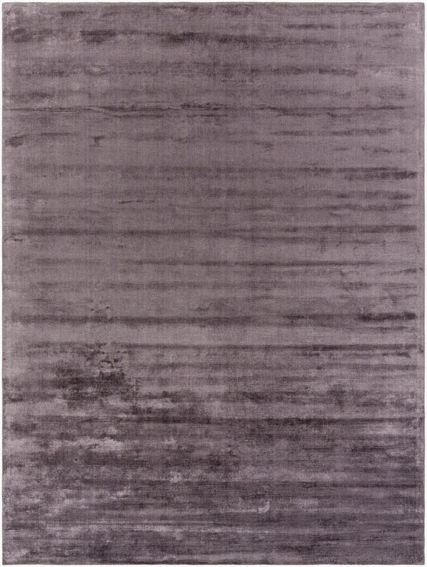 Surya Malcolm 2' X 3' Handmade Tencel Rug - Exquisite Hand-loomed Design For Elegant Home Décor Charcoal Tencel Mcc2304-23