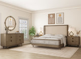 A.R.T. Furniture Finn King Upholstered Shelter Bed 313136-2803 Light Brown 313136-2803