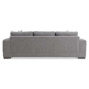 Bernhardt Bernhardt Lars Sofa — Made-To-Order Modern Fabric Seating With Plush Deep Cushions & Textured Wood Feet B1267A