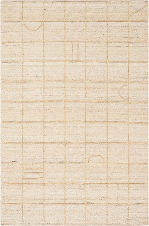 Livabliss Marcela Hand-woven Wool Flatweave Rug Artisan Crafted in India for Entryways Ivory, Sand 8' x 10' MCL2303-810