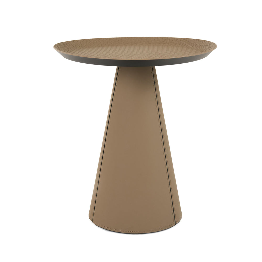 VIG Furniture Modrest Mclean - Modern Leather End Table VGYF-CT-284