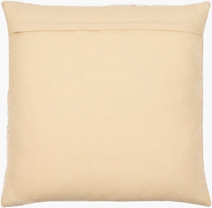 Surya Maricopa Coastal Style 18"L X 18"W Cotton Accent Pillow Cover - Textured Woven Design, Unique Decor Beige Cotton,Cotton Mcp001-2020p