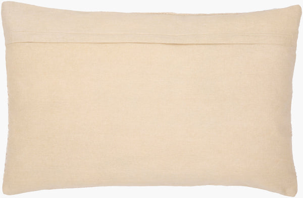 Surya Maricopa Coastal Style 18"L X 18"W Cotton Accent Pillow Cover - Textured Woven Design, Unique Decor Beige Cotton,Cotton Mcp001-2020p