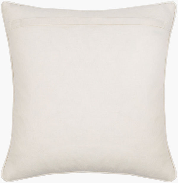 Surya Maricopa Coastal Style 18"L X 18"W Cotton Accent Pillow Cover - Textured Woven Design, Unique Decor Tan Cotton,Cotton Mcp002-1818d