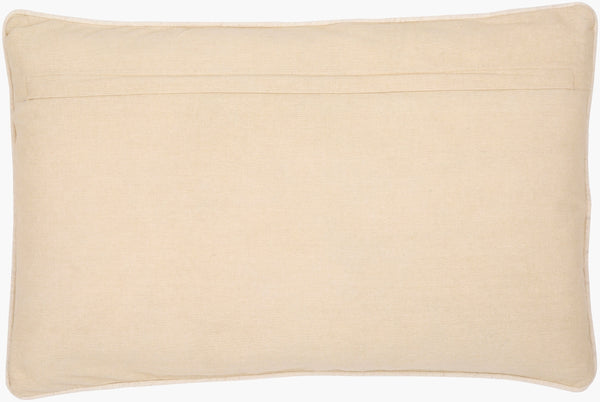 Surya Maricopa Coastal Style 18"L X 18"W Cotton Accent Pillow Cover - Textured Woven Design, Unique Decor Tan Cotton,Cotton Mcp002-1818d