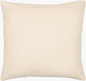 Surya Maricopa 14"L X 22"W Coastal Lumbar Pillow - Elegant Cotton-linen Blend For Beachy Home Decor Beige Cotton,Linen,Cotton Mcp003-1422