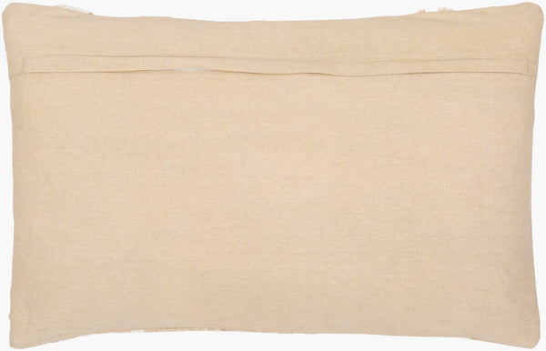 Surya Maricopa Coastal Style 18"L X 18"W Cotton Accent Pillow Cover - Textured Woven Design, Unique Decor Beige Cotton,Linen,Cotton Mcp003-1818