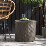 Christopher Knight Home® - Noble House - Keaton Wicker Barrel Side Table