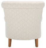 Safavieh Hazina Club Chair Beige Flower MCR1002F