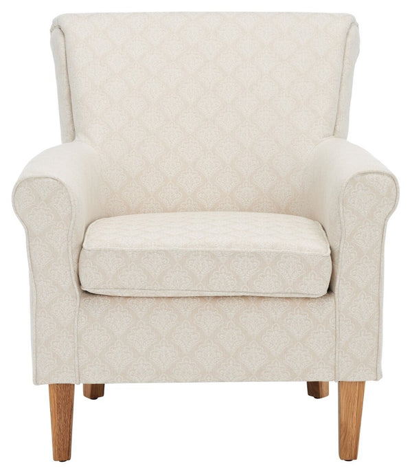 Safavieh Hazina Club Chair Beige Flower MCR1002F