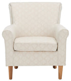 Safavieh Hazina Club Chair Beige Flower MCR1002F