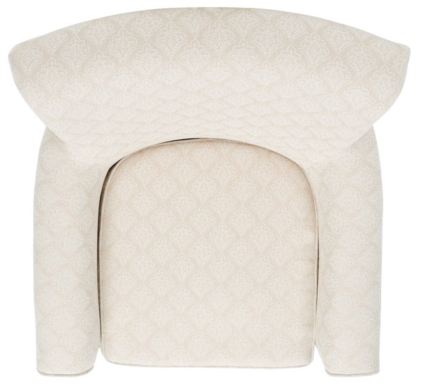 Safavieh Hazina Club Chair Beige Flower MCR1002F