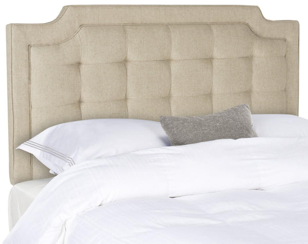 Safavieh Sapphire Tufted Linen Headboard  MCR4047G-F