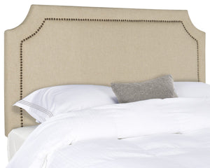 Safavieh Shayne Hemp Brass Nail Head Headboard Hemp MCR4621G