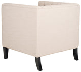 Safavieh Glen Tufted Club Chair Beige MCR4662A