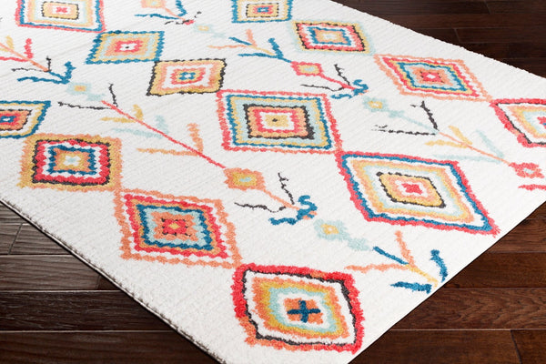 Livabliss Moroccan Geometric Shag Runner Rug Soft High Pile Polypropylene Hallway Accent MCS2301-2773