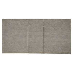 Bernhardt Bernhardt Albion Extendable Dining Table 88-124" Pewter White Oak Farmhouse With X-Stretcher Stability K1749