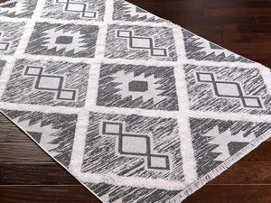 Livabliss Morocotton Cotton Runner Rug with Fringe High Pile Bohemian Hallway Accent MCT2301-2673