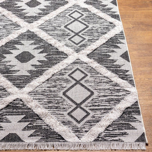 Livabliss Morocotton Cotton Runner Rug with Fringe High Pile Bohemian Hallway Accent MCT2301-2673