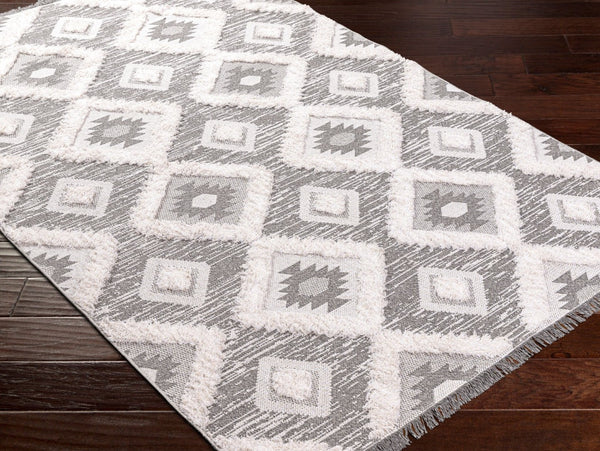 Livabliss Morocotton High Pile Cotton Runner Rug with Fringe Bohemian Hallway Accent MCT2303-2673