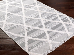 Livabliss Morocotton High Pile Cotton Runner Rug with Fringe Mediterranean Global Style MCT2306-2673