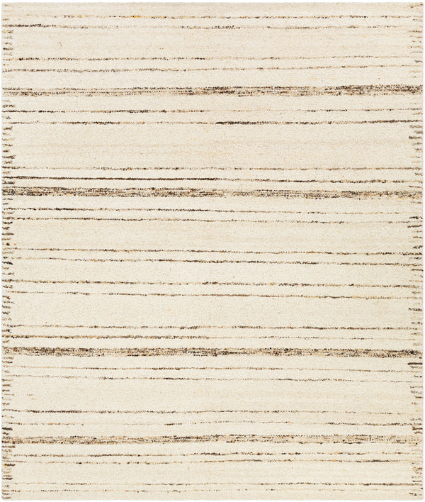Machu Picchu MCU-1000 8' x 10' Handmade Rug MCU1000-810  Ivory, Tan, Black, Yellow, Light Beige Surya