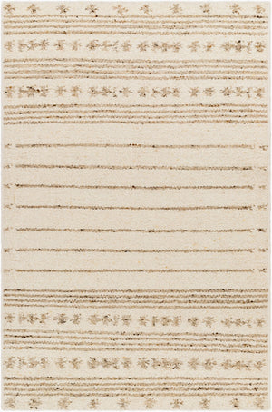 Surya Machu Picchu Mcu-1000 Handmade Bohemian Rug - Soft, Durable, And Intricately Designed For Your Home Cream Wool,Polyester Mcu1001-23