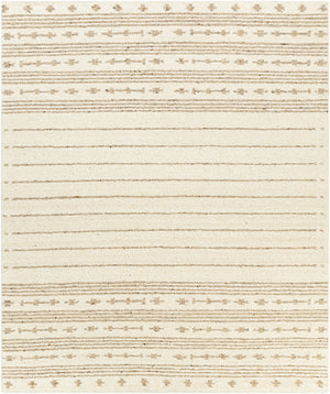 Machu Picchu MCU-1001 8' x 10' Handmade Rug MCU1001-810  Cream, Ivory, Dark Brown, Charcoal, Brown, Black Surya