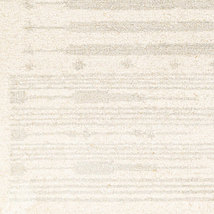 Machu Picchu MCU-1003 8' x 10' Handmade Rug MCU1003-810  Black, Light Beige, Medium Gray Surya