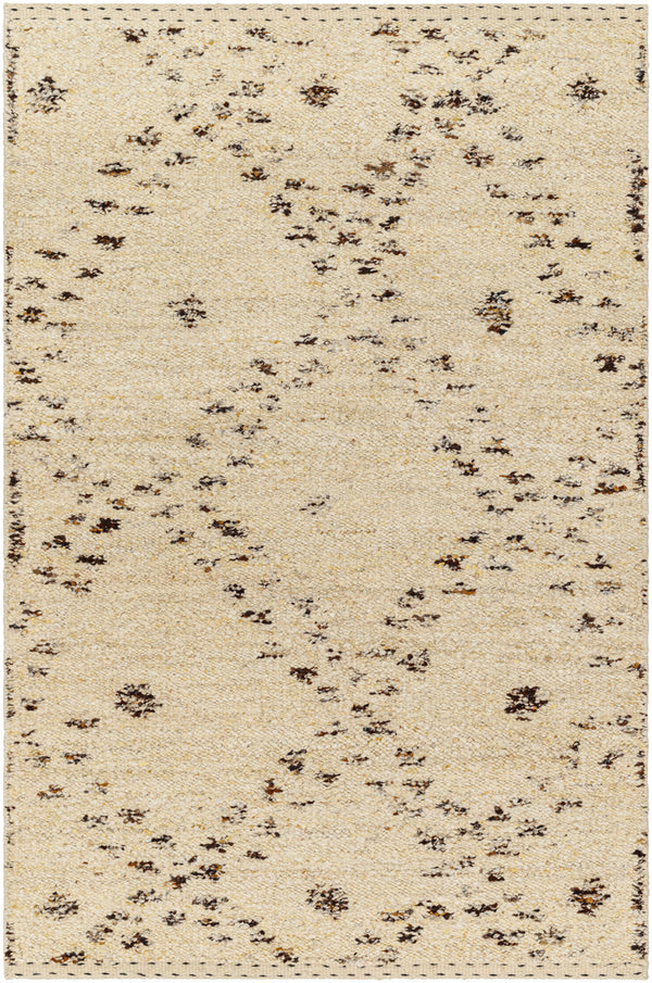 Machu Picchu MCU-1004 5' x 7'6" Handmade Rug MCU1004-576  Light Beige, Medium Gray, Dark Brown Surya