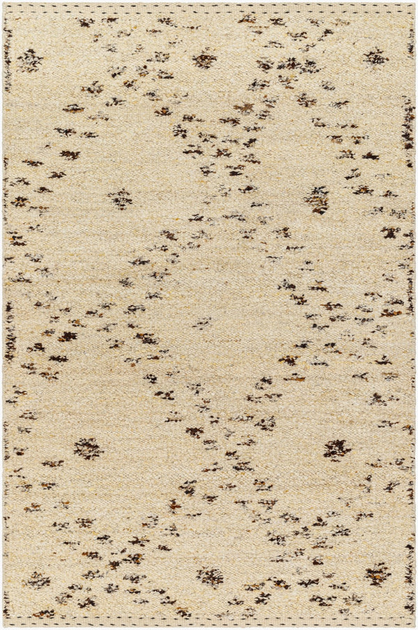 Surya Machu Picchu Mcu-1000 Handmade Bohemian Rug - Soft, Durable, And Intricately Designed For Your Home Light Beige Wool Mcu1004-23
