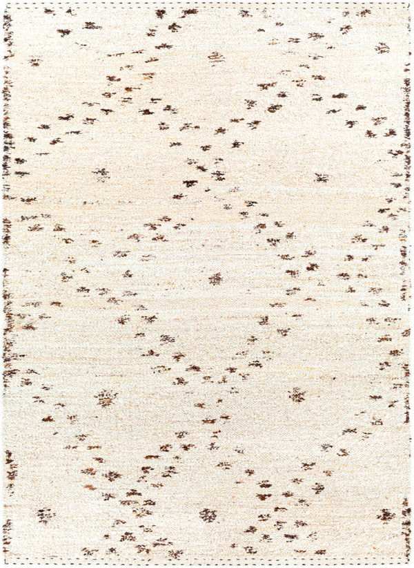Machu Picchu MCU-1004 6' x 9' Handmade Rug MCU1004-69  Light Beige, Medium Gray, Dark Brown Surya