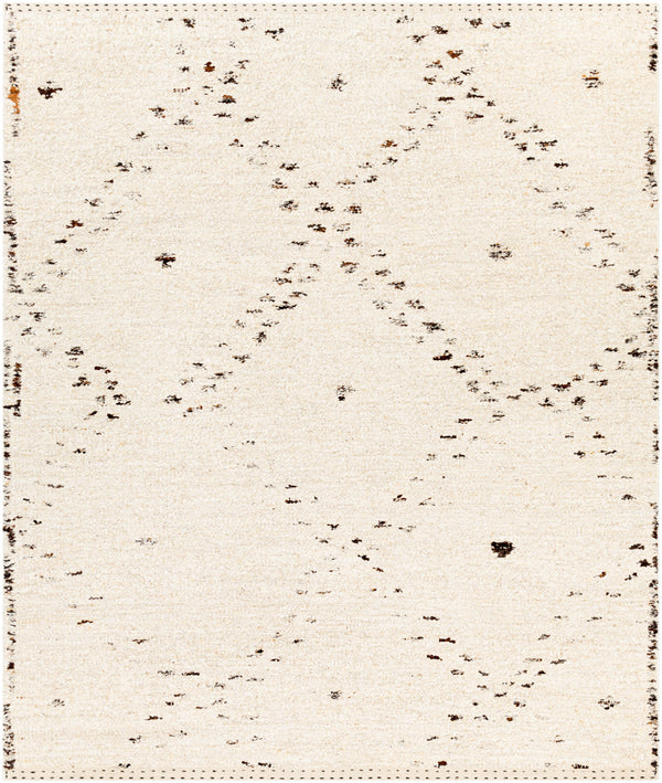 Machu Picchu MCU-1004 8' x 10' Handmade Rug MCU1004-810  Light Beige, Medium Gray, Dark Brown Surya