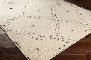 Machu Picchu MCU-1004 8' x 10' Handmade Rug MCU1004-810  Light Beige, Medium Gray, Dark Brown Surya