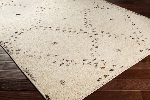 Machu Picchu MCU-1004 8' x 10' Handmade Rug MCU1004-810  Light Beige, Medium Gray, Dark Brown Surya