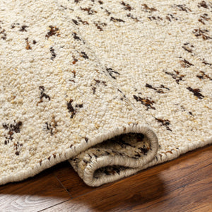 Machu Picchu MCU-1004 8' x 10' Handmade Rug MCU1004-810  Light Beige, Medium Gray, Dark Brown Surya