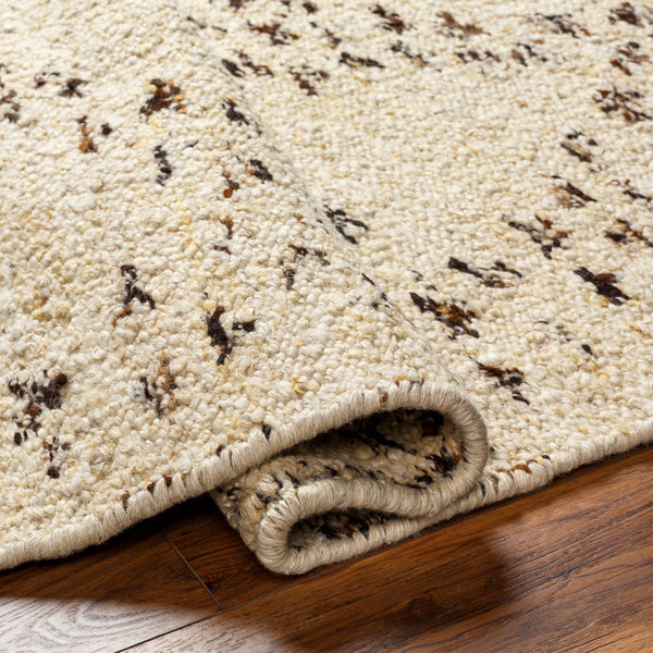 Machu Picchu MCU-1004 8' x 10' Handmade Rug MCU1004-810  Light Beige, Medium Gray, Dark Brown Surya