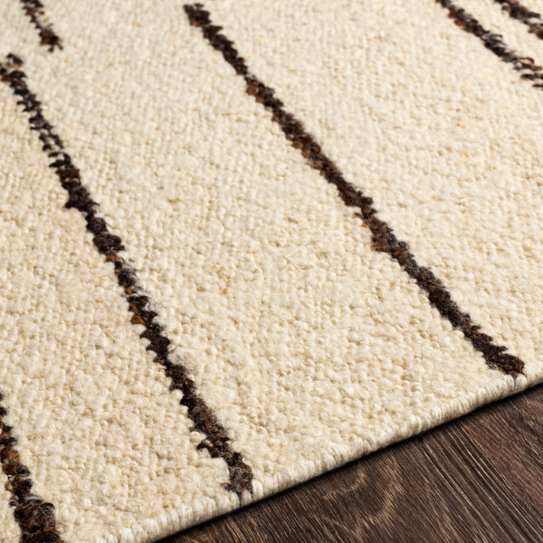 Surya Machu Picchu Mcu-1000 Handmade Bohemian Rug - Soft, Durable, And Intricately Designed For Your Home Cream Wool,Polyester Mcu1005-23