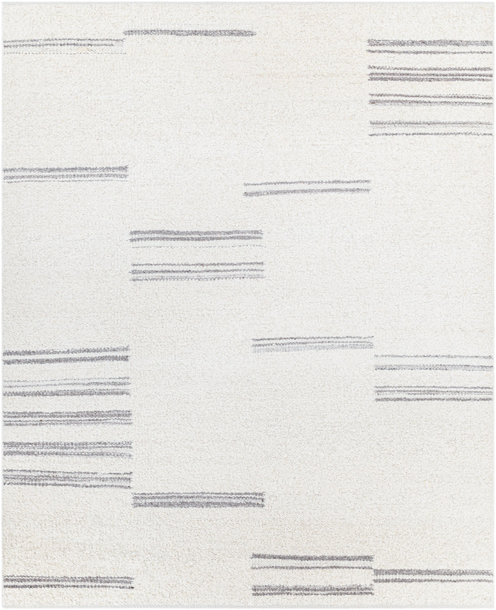 Machu Picchu MCU-1006 8'10" x 12' Handmade Rug MCU1006-81012  Light Beige, Medium Gray Surya
